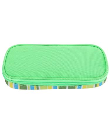 GLEAVI Insulin Cooler Pack Tote Bag Zipper Travel Supplies Insulated Bag Insulin Case Travel Bag Portable Green