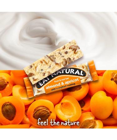 Eat Natural Bars |20 Assorted Fruit & Nut Cereal Bars Multipack |7x Almond & Sultana 7x Almond & Apricot 6x Cranberries & Macadamias Gluten Free Snack Bars | Natural Ingredients | Sold by EPL - Buy Online on GoSupps.com