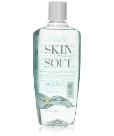 AVON SKIN SO SOFT Bath oil, Original Scent, 16.9 Fl Oz - Buy Online on GoSupps.com