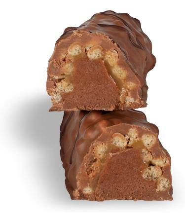 Layenberger 3K Protein Bar Crunchy - High Protein Low Sugar Fitness Bar (15 x 45g) - Brownie Caramel - 15 Pack - International Shipping - Buy Online on GoSupps.com