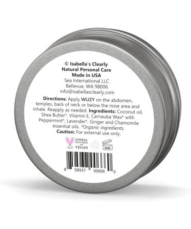 Clearly W ZY Aromatherapy Rub | Natural Motion Sickness Relief for Travel & Pregnancy | Ginger Peppermint Lavender | Made in the USA - Buy Online on GoSupps.com