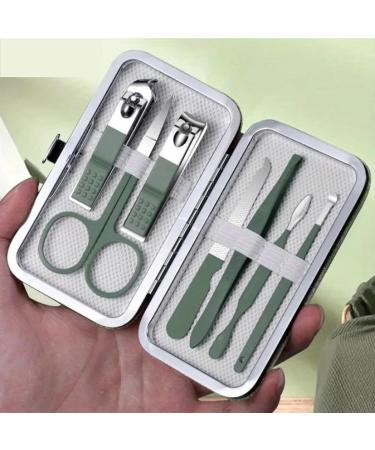 Premium Nail Clipper Set Multifunctional Nail Clipper Set Ear Scoop Manicure Set (Color : Green 7 Pieces) - Buy Online on GoSupps.com