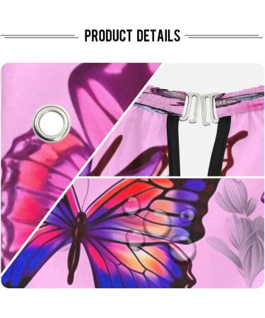 Kigai Butterfly Flowers Barber Cape - Professional Waterproof Hair Cutting Cape for Men & Women with Adjustable Snap Closure - Buy Online on GoSupps.com