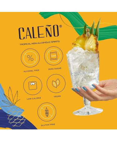 Caleo Non-Alcoholic Distilled Spirit with Juniper & Inca Berry 50cl - Premium Quality - Buy Online on GoSupps.com