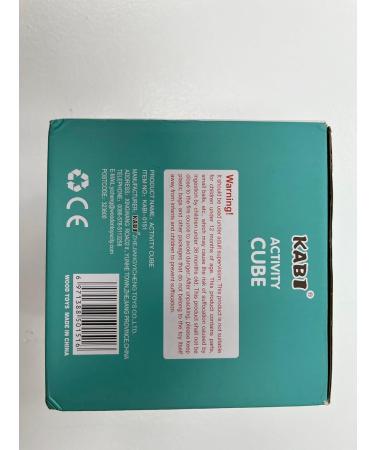 Nukdey Motor Cube Activity Cubes - 6 in 1 Montessori Wooden Toys for Kids 3+ Educational Plug-in Play Dice Sorting Center (Ocean Theme) - Buy Online on GoSupps.com