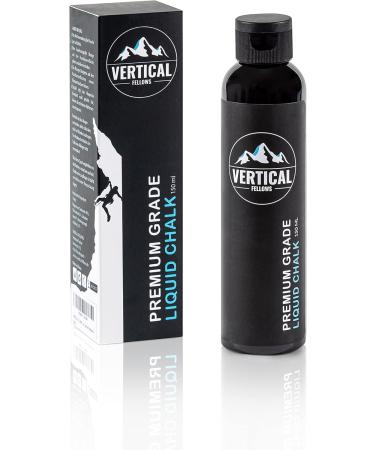 Vertical Fellows Liquid Chalk - 150ml | Best for Climbing Bouldering Weightlifting & Crossfit | Dermatest Approved - Buy Online on GoSupps.com