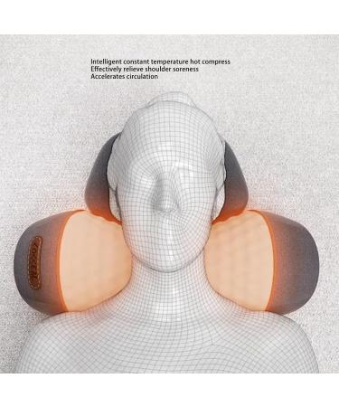 Buy Heated Massage Cushion - USB Vibration Hot Compress & Cervical Traction - Therapeutic Relief for Men & Women - Buy Online on GoSupps.com