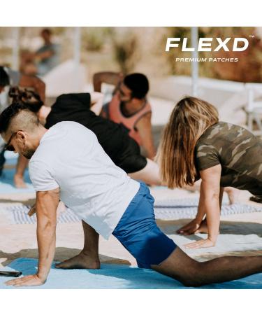 Flexd Freestyle Waterproof Sensor Covers for Libre 3 (30 Pcs) - CGM Adhesive Patches - Round Tan - Without Center Adhesive - Buy Online on GoSupps.com