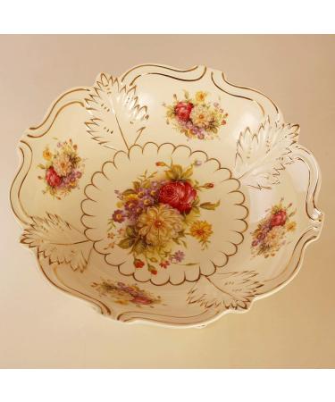 Fruit Bowls Porcelain Fruit Bowl for Kitchen Counter Fruit Bowl Server Ceramic Decorative Dessert Appetizer Cake Candy Fruit Basket Fruit Basket (Color : A) - Buy Online on GoSupps.com