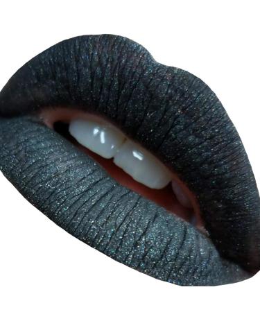 Apocalyptic Beauty Black Dark Lipstick - Teal Blue Green Goth Liquid Lipstick - Vegan & Cruelty-Free Cosplay Beauty inspired by Horror & Pop Culture - Buy Online on GoSupps.com