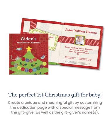Personalized Baby's 1st Christmas Book by I See Me! Hardcover - Buy Online on GoSupps.com