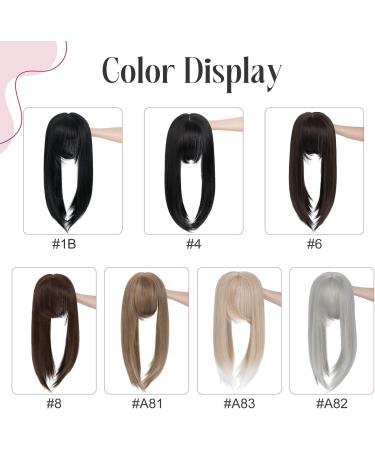 S-Noilite 18 inch Hair Topper for Thinning Hair - Big Base Topper for Hair Loss - Clip in Hair Extensions Wigs Fringe Pieces - 27MT60/60A - Buy Online on GoSupps.com
