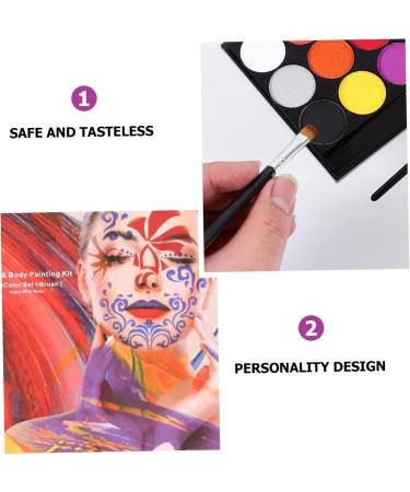  Beatifufu 1Set Makeup Paint Kits Face Paint Face Paint Oil Makeup Paint - Buy Online on GoSupps.com