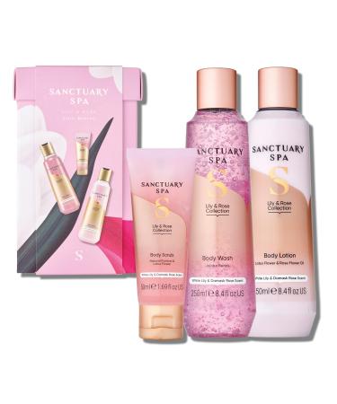 Sanctuary Spa Little Moments gift Set 550 ml Vegan Beauty gift gifts For Women gift For Her Birthday gift Little Moments Lily & Rose - Buy Online on GoSupps.com