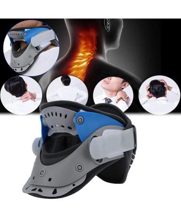 Neck Correction Repair Collar & Support Brace | Breathable Cervical Traction Massager for Spine Relief - Buy Online on GoSupps.com