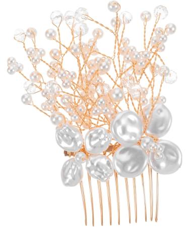 Beaupretty Accessories silver hair comb wedding hair accessories for brides hair accessories for women hair accessories for wedding bride hair side comb metals rhinestones Miss Comb - Buy Online on GoSupps.com