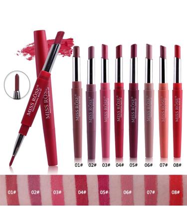 GoBeLi Lipliner 2in1 Lipstick - Plum Lush 05 | Perfect Lip Contour & Liner for Flawless Lips | Shop Internationally! - Buy Online on GoSupps.com