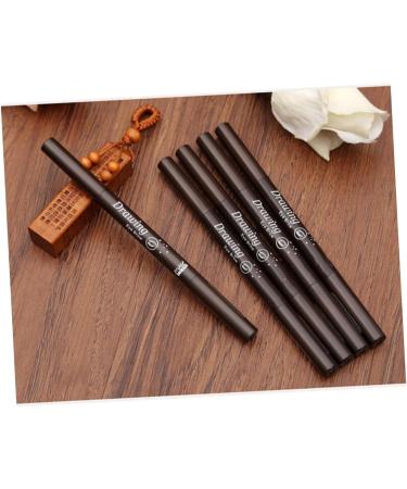 POPETPOP 3pcs 2 1 Waterproof Eyebrow Pen Coffee Eyebrow Pencil Eyebrow Pencil Brush Eyebrow Brush Refill 1 count (Pack of 1) As Shownx3pcs - Buy Online on GoSupps.com