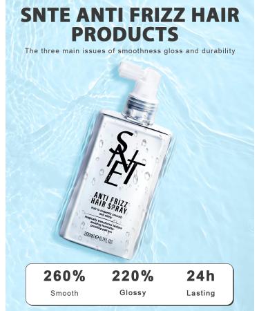 Hair Wax Stick Anti-Frizz Smoothing Spray for Hair with Shine and Split End Repair - 6.7fl oz - Buy Online on GoSupps.com