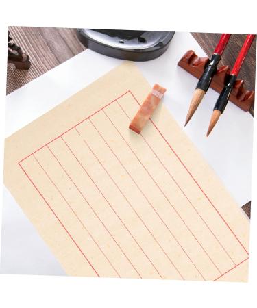 NUOBESTY 50 Sheets Rice Paper Calligraphy Practice Paper Calligraphy Paper for Beginners Calligraphy Ink - Buy Online on GoSupps.com