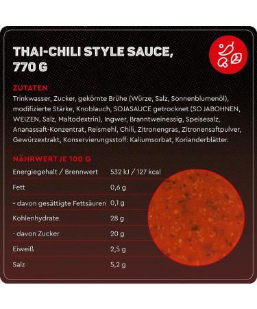 WIBERG Woks from Thaise Chilli 770 g - Buy Online on GoSupps.com