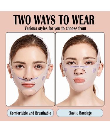 Buy Reusable Chin Strap for Women - Breathable Comfortable & Adjustable V-Line Mask | International Shipping Available - Buy Online on GoSupps.com