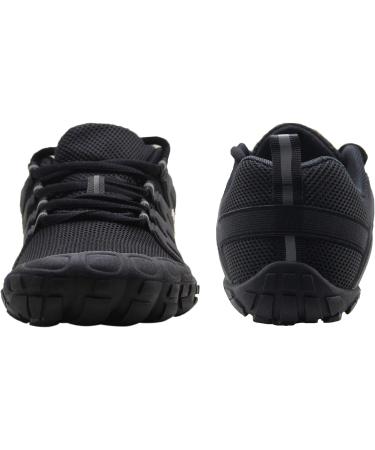 Weweya Barefoot Shoes Women's Minimalist Cross Training Running Shoe 7-7.5 Black - Buy Online on GoSupps.com