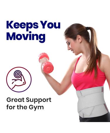 Abdominal Binder for Post Surgery & Tummy Tuck | Plus Size Postpartum Belly Band | C-Section Recovery Belt & Stomach Hernia Support for Men & Women - XXL - Buy Online on GoSupps.com