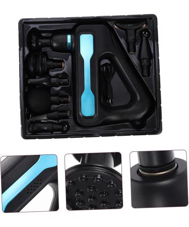 Fomiyes Portable Triangular Fascia Muscle Massage Device - Hand & Neck Percussion Massager for Body Relaxation | Mini Fitness Relaxer in ABS - Buy Online on GoSupps.com