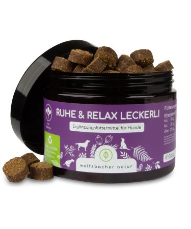 Soothing snacks for dogs - against stress and fear |works 100% naturally with valerian when tension |St. John's wort ensures inner peace130 calming treats