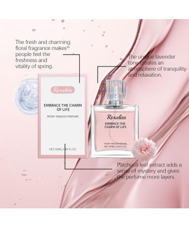 Peony Eternal Perfume Natural fragrance releases charm lasting fragrance elegant charm dating atmosphere perfume - Buy Online on GoSupps.com
