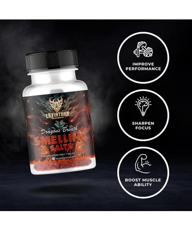 Dragons Breath Smelling Salts Ammonia Inhalants for Athletes - Buy Online on GoSupps.com
