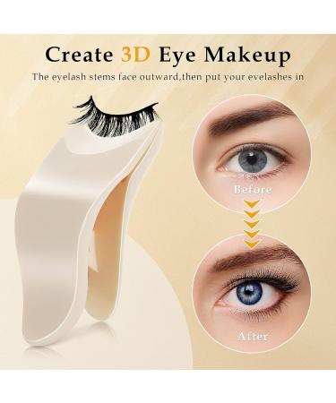 2Pack False Eyelashes Applicator Tool - Convenient Lash Clip for Easy Eyelash Application - Buy Online on GoSupps.com