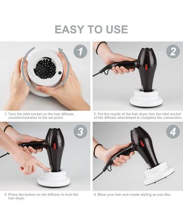 BestTrendy Universal Hair Diffuser for Curly & Natural Hair - Adjustable Attachment for Blow Dryers - Perfect Gift for Women, Moms & Girls - Buy Online on GoSupps.com