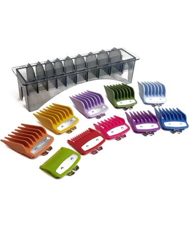 Professional Line Attachment Combs All Sizes with Strong Metal Fitting Cutting Guide Fit - Super Taper Chromepro Balding Magic 5 Star and Other Standard Full Sized Clippers - Buy Online on GoSupps.com