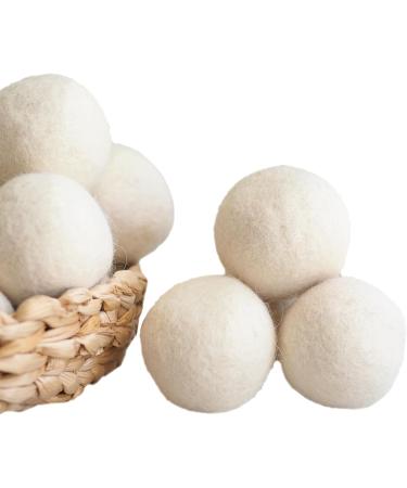 Handmade Wool Dryer Balls - Eco-Friendly Reusable Laundry Solution Reduce Wrinkles & Static - Natural Fabric Softener Up to 1 000 Loads - Buy Online on GoSupps.com