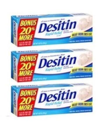 Desitin Daily Defense Creamy 4.8oz - Pack of 3 (14.4oz Total) - Buy Online on GoSupps.com