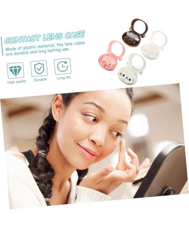 Solustre 12-Piece Travel Contact Lens Container Set - Eye Care Kit with Tweezers & Cases for Easy Use - Buy Online on GoSupps.com