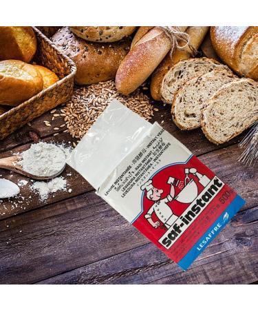 aheadad Yeast Bread Powder 500G Yeast Bakery Yeast Dry Active Yeast Instant Dry High Glucose Tolerance Baking Supplies for Home Use - Buy Online on GoSupps.com