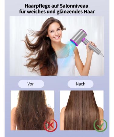 2400W DMTIVMG Ionic Hair Dryer with Thermostat | Travel & Home Use | 3 Speed Settings Cold/Hot Buttons Diffuser & Concentrator for Salons - Buy Online on GoSupps.com
