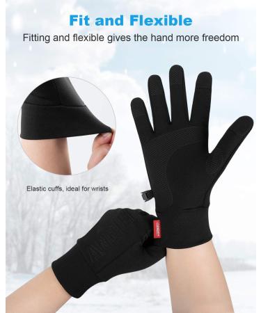 Lapulas Windproof Bicycle Gloves for Men & Women - Touchscreen Sports Gloves for Winter Running & Cycling - Buy Online on GoSupps.com