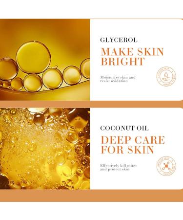  Kixolazr Turmeric soap organic ginger soap turmeric lightening soap pure hand soap turmeric purifying soap for face and body - Buy Online on GoSupps.com