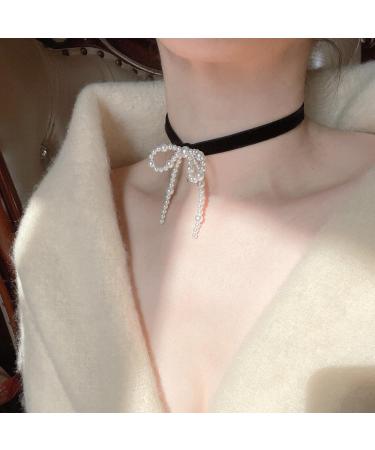 Southjieling Delicate Loop Trailer Necklace - Elegant Jewelry with Art Beads 15mm Collarbone Chain for Women - Buy Online on GoSupps.com