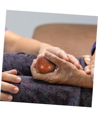 Toddmomy 2-Piece Health Ball Set | Handball Exercise Stress Balls for Myofascial Relaxation | Vintage Wooden Hand Massager | Fitness & Stress Relief - Buy Online on GoSupps.com