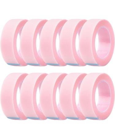 Eyelash Tape Lash Extension Adhesive Tapes - Adhesive and Isolation Pad for Sensitive Skin Eyelash Grafting Tool for Women and Girls Kagrote 10 packs Pink - Buy Online on GoSupps.com