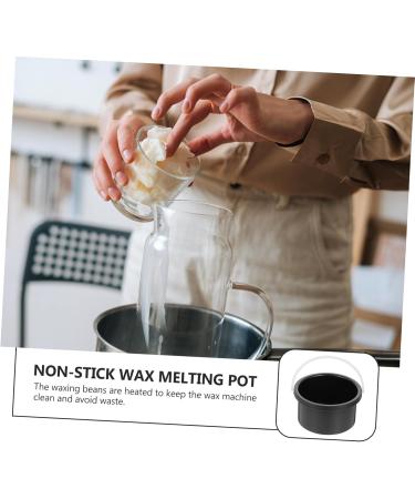 Minkissy 2 PCS Wax Pot Tool - Aluminum Wax Plate Set (Black 12.4x6.5x6.5CM) for Hair Removal - International Shipping Available - Buy Online on GoSupps.com