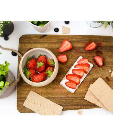 Le Pain Des Fleurs Organic Chestnut Flour Gluten Free Crispbread 150 g - Buy Online on GoSupps.com