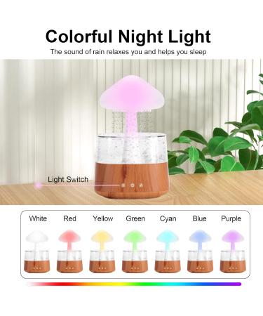 Cloud Humidifier & Essential Oil Diffuser | 7 Colors Night Light Aromatherapy for Sleep | Perfect for Bedroom Home & Office - Buy Online on GoSupps.com