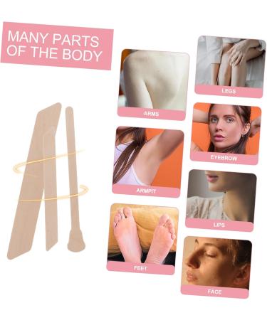 Beavorty 600 Pcs Wax Stick Hair Removal Tool - Wooden Face Waxing Sticks for Smooth Skin | International Shipping Available - Buy Online on GoSupps.com