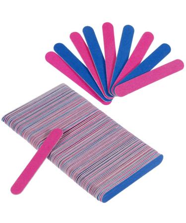 Faburo 100PCS Double-Sided Disposable Nail File 180/240 100 Pieces (Pack of 1)